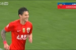 瞄着射！维塔尔禁区前沿推射破门，刘祝润助攻，海港1-0领先浙江
