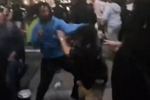 赛后也是生死战！纽约球迷街头狂欢不止！看到刺密就重拳出击
